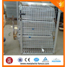 Chine fournisseur galvanisé / pvc panneau de clôture revêtu et porte